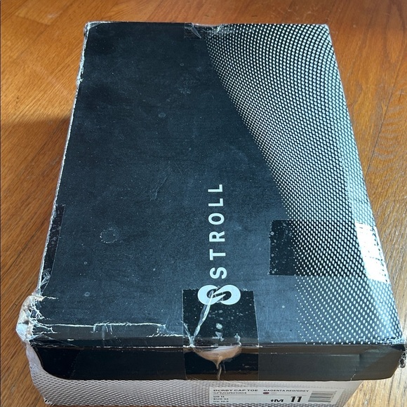 NIB men’s size 11 Stroll Derby Cap Toe Golf shoe - Picture 8 of 8